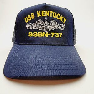 USS KENTUCKY SSBN-737 Direct Embroidered Baseball Hat